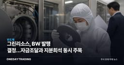 그린리소스, BW 발행 결정…자금조달과 지분희석 동시 주목