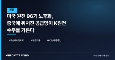 미국 원전 96기 노후화, 중국에 뒤처진 공급망이 K원전 수주를 가른다