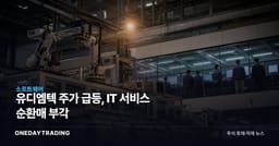유디엠텍 주가 급등, IT 서비스 순환매 부각