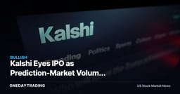 Kalshi Eyes IPO as Prediction-Market Volume Surges: HOOD, DKNG, ICE in Focus
