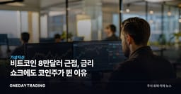 비트코인 8만달러 근접, 금리 쇼크에도 코인주가 뛴 이유