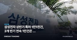 삼성전자 상반기 특허 1만1천건, 2개 반기 연속 1만건은 왜 처음이었나