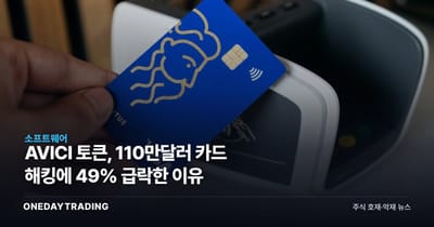 AVICI 토큰, 110만달러 카드 해킹에 49% 급락한 이유