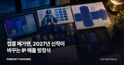 캡콤 메가맨, 2027년 신작이 바꾸는 IP 매출 방정식
