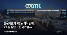 창신메모리 7월 상하이 상장, 7조원 실탄 ... 한국 D램 듀오 위협