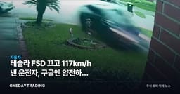 테슬라 FSD 끄고 117km/h 낸 운전자, 구글엔 얌전하다 검색해뒀다