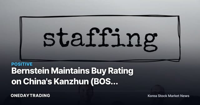 Bernstein Maintains Buy Rating on China's Kanzhun (BOSS Zhipin), Spotlighting Billings Growth