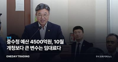 중수청 예산 4500억원, 10월 개청보다 큰 변수는 임대료다