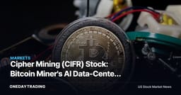 Cipher Mining (CIFR) Stock: Bitcoin Miner's AI Data-Center Pivot in Focus