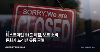 웨스트마린 91곳 폐점, 보트 소비 둔화가 드러낸 유통 균열