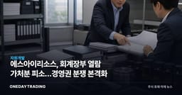 에스아이리소스, 회계장부 열람 가처분 피소…경영권 분쟁 본격화