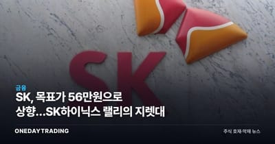 SK, 목표가 56만원으로 상향…SK하이닉스 랠리의 지렛대