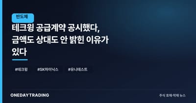 테크윙 공급계약 공시했다, 금액도 상대도 안 밝힌 이유가 있다