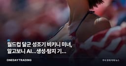 월드컵 달군 성조기 비키니 미녀, 알고보니 AI…생성·탐지 기술 시험대