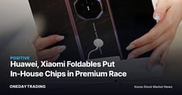 Huawei, Xiaomi Foldables Put In-House Chips in Premium Race