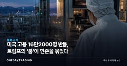 미국 고용 16만2000명 반등, 트럼프의 ‘붐’이 연준을 묶었다
