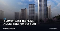 북오산자이 드포레 청약 기대감, 커뮤니티 특화가 가른 분양 경쟁력