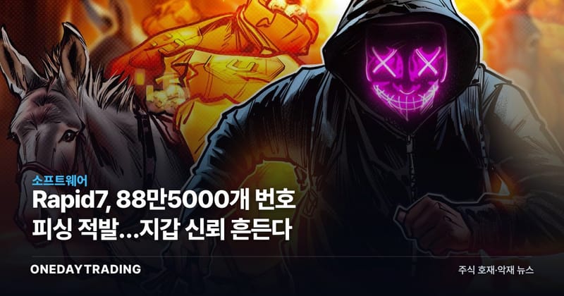 Rapid7, 88만5000개 번호 피싱 적발…지갑 신뢰 흔든다