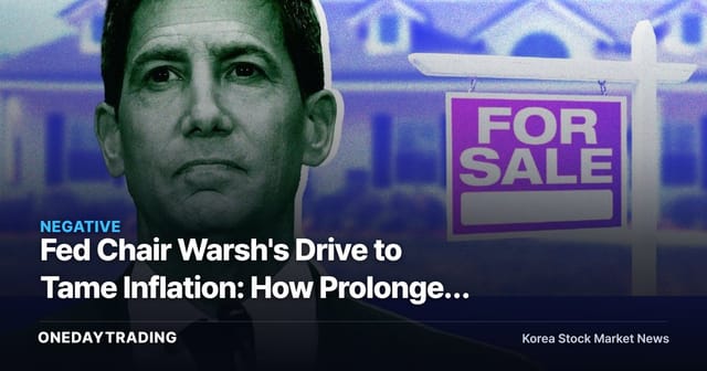 Fed Chair Warsh's Drive to Tame Inflation: How Prolonged High Rates Shock Mortgages and Equities