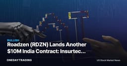 Roadzen (RDZN) Lands Another $10M India Contract: Insurtech Bookings vs. Recognized Revenue