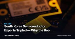 South Korea Semiconductor Exports Tripled — Why the Boom Could Become Korea’s Risk
