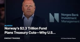 Norway’s $2.3 Trillion Fund Plans Treasury Cuts—Why U.S. Rates Face a New Test