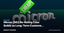 Micron (MU) Re-Rating Case Builds as Long-Term Customer Deals Reshape Earnings Quality
