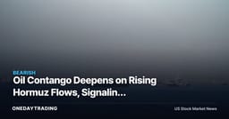 Oil Contango Deepens on Rising Hormuz Flows, Signaling Near-Term Supply Glut