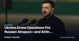 Ukraine Drone Operations Put Russian Airspace—and Airline Routes—Back in Focus