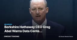 Berkshire Hathaway CEO Greg Abel Warns Data Center Pushback Is Going Nationwide