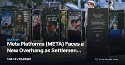 Meta Platforms (META) Faces a New Overhang as Settlement Risk Meets AI Backlash