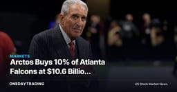 Arctos Buys 10% of Atlanta Falcons at $10.6 Billion Valuation