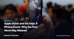 Apple Stock and the Sept. 9 iPhone Event: Why the First Move May Mislead