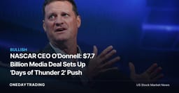 NASCAR CEO O'Donnell: $7.7 Billion Media Deal Sets Up 'Days of Thunder 2' Push
