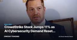 CrowdStrike Stock Jumps 11% as AI Cybersecurity Demand Resets the Debate