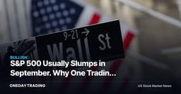 S&P 500 Usually Slumps in September. Why One Trading Level Could Stop It