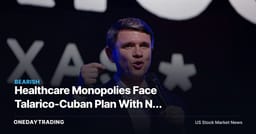 Healthcare Monopolies Face Talarico-Cuban Plan With No Price Tag Yet