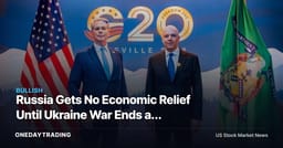 Russia Gets No Economic Relief Until Ukraine War Ends as Europe Snubs Moscow at G20