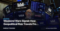 Weekend Wars Signal: How Geopolitical Risk Travels From Oil Prices to Fed Timing