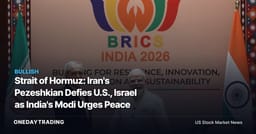 Strait of Hormuz: Iran's Pezeshkian Defies U.S., Israel as India's Modi Urges Peace