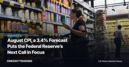 August CPI, a 3.4% Forecast Puts the Federal Reserve’s Next Call in Focus