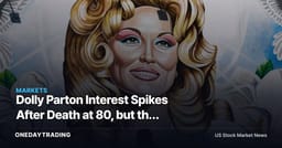 Dolly Parton Interest Spikes After Death at 80, but the Stock Read-Through Is Thin