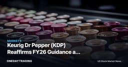 Keurig Dr Pepper (KDP) Reaffirms FY26 Guidance as Leadership Changes Hands