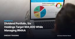 Dividend Portfolio, Six Holdings Target $94,800 While Managing IRMAA