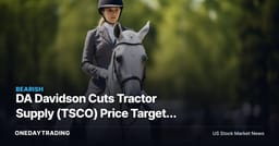 DA Davidson Cuts Tractor Supply (TSCO) Price Target: Rural Retail Under Pressure