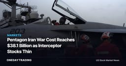 Pentagon Iran War Cost Reaches $38.1 Billion as Interceptor Stocks Thin