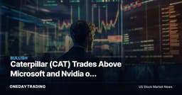 Caterpillar (CAT) Trades Above Microsoft and Nvidia on Forward P/E After AI Power Surge