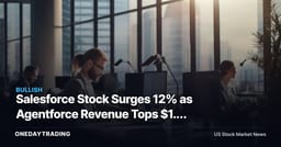 Salesforce Stock Surges 12% as Agentforce Revenue Tops $1.5 Billion
