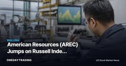 American Resources (AREC) Jumps on Russell Index Inclusion: What Passive Flow Means