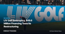 LIV Golf Bankruptcy, $49.6 Million Financing Tests Its Restructuring